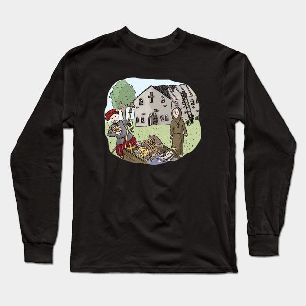 The Downton Abbey Guts Long Sleeve T-Shirt by shieldjohan